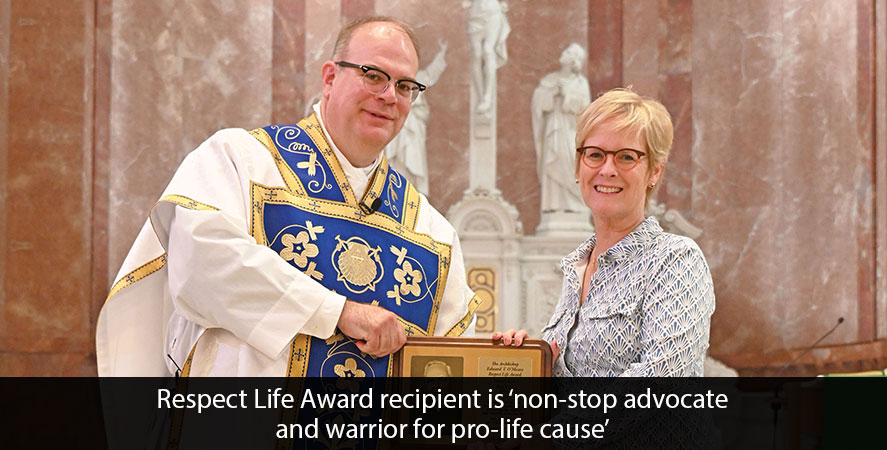 Respect Life Award recipient is ‘non-stop advocate and warrior for pro-life cause’