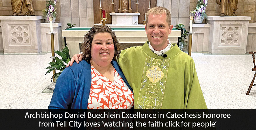 Archbishop Daniel Buechlein Excellence in Catechesis honoree from Tell City loves &lsquo;watching the faith click for people&rsquo;