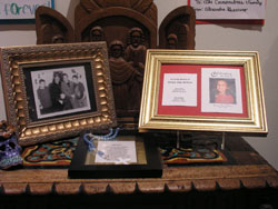 Photographs at a &ldquo;Day of the Dead&rdquo; exhibit at the Indianapolis Art Center pay tribute to four children from two parishes who died in the past five months.