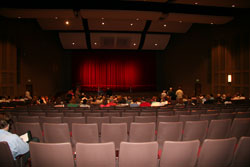 Roncalli High School&rsquo;s Fine Arts Center has excellent acoustics, school officials said. (Photo courtesy Roncalli High School) 