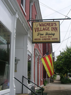 Family owned and operated since 1968, Wagner&rsquo;s Village Inn is a popular eating place for visitors to Oldenburg, a quaint German village in southeastern Indiana that offers a combination of beautiful scenery and spiritual refreshment. (Photo by John Shaughnessy)