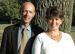 Don and Barb Horan, members of St. Mary Parish in Greensburg, are serving as the general co-chairs for the &ldquo;Christ Our Hope: Compassion in Community&rdquo; annual appeal. (Photo by Sean Gallagher)