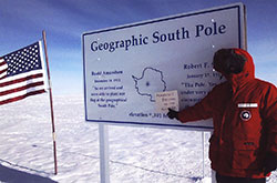 Father Darvin Winters said his time spent as an Air Force Reserves chaplain in Antarctica in early 2013 helped him &ldquo;have a better appreciation for God as the Creator of Earth and the universe.&rdquo; Now, he&rsquo;s beginning another dream experience&mdash;as a full-time chaplain for the Air Force. (Submitted photo)