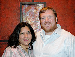 Jami Allee&rsquo;s deepened faith and love for God have become the foundations for her marriage with her husband of 21 years, David. (Photo by John Shaughnessy)