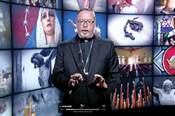 Above is a scene from one of the &ldquo;Prayer: The Faith Prayed&rdquo; vignettes by Burlington, Vt., Bishop Christopher J. Coyne, former auxiliary bishop of the Archdiocese of Indianapolis. The vignettes are hosted on the website of the United States. Conference of Catholic Bishops (USCCB)