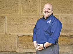 Michal Horace leads the Young Adult Initiative, a multi-parish, multi-state, $1.38&nbsp;million effort being led from the peaceful monastic setting of Saint&nbsp;Meinrad Seminary and School of Theology in St.&nbsp;Meinrad amid the rural, rolling hills of southern Indiana. The initiative seeks to help parishes across the country inspire young adults to choose the Catholic Church as their home. (Submitted photo)