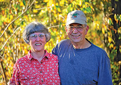 Carolyn and Kenneth Gardner of St. Joseph University Parish in Terre Haute smile for the camera in this photo from October 2010. Carolyn spent about six years caring for her husband, who suffered from a dementia she believed to be Alzheimer&rsquo;s disease, until he died in August 2013. (Submitted photo)