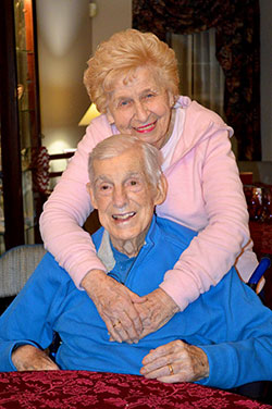 Married nearly 67 years, the couple sang the love ballad &ldquo;Always&rdquo; to each other on a recent Valentine&rsquo;s Day. (Submitted photo)