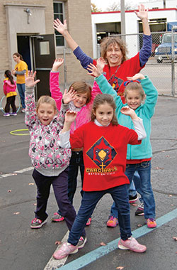 At Seton Catholic Elementary School in Richmond, Ruth Brown strives to create a classroom atmosphere &ldquo;where God and God&rsquo;s creation are cherished and where people lift each other up.&rdquo; (Submitted photo)