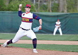 Luke Leverton of Seton Catholic High School in Richmond says &ldquo;it&rsquo;s the best feeling in the world&rdquo; to be playing baseball again this spring. (Submitted photo)