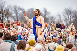 Jonathan Roumie, who is Catholic, portrays Jesus in the challenging Sermon on the Mount scene coming soon in a season two episode of &ldquo;The Chosen.&rdquo; (Photo courtesy: Angel Studios)
