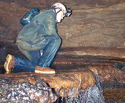 Bill Greenwald of St. Jude Parish in Indianapolis has explored the depths of caves for about 50 years, finding God&rsquo;s light in all levels of the world. (Submitted photo)