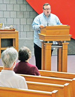 Jack Schmitz will become the next executive director of the archdiocese&rsquo;s Catholic Youth Organization when Bruce Scifres retires on Aug. 31. (Photo by John Shaughnessy)
