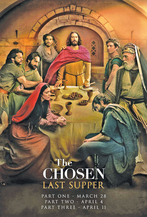 &ldquo;The Chosen: Last Supper&rdquo; premieres in theaters on March 28. (Photo courtesy of 5&2 Studios)